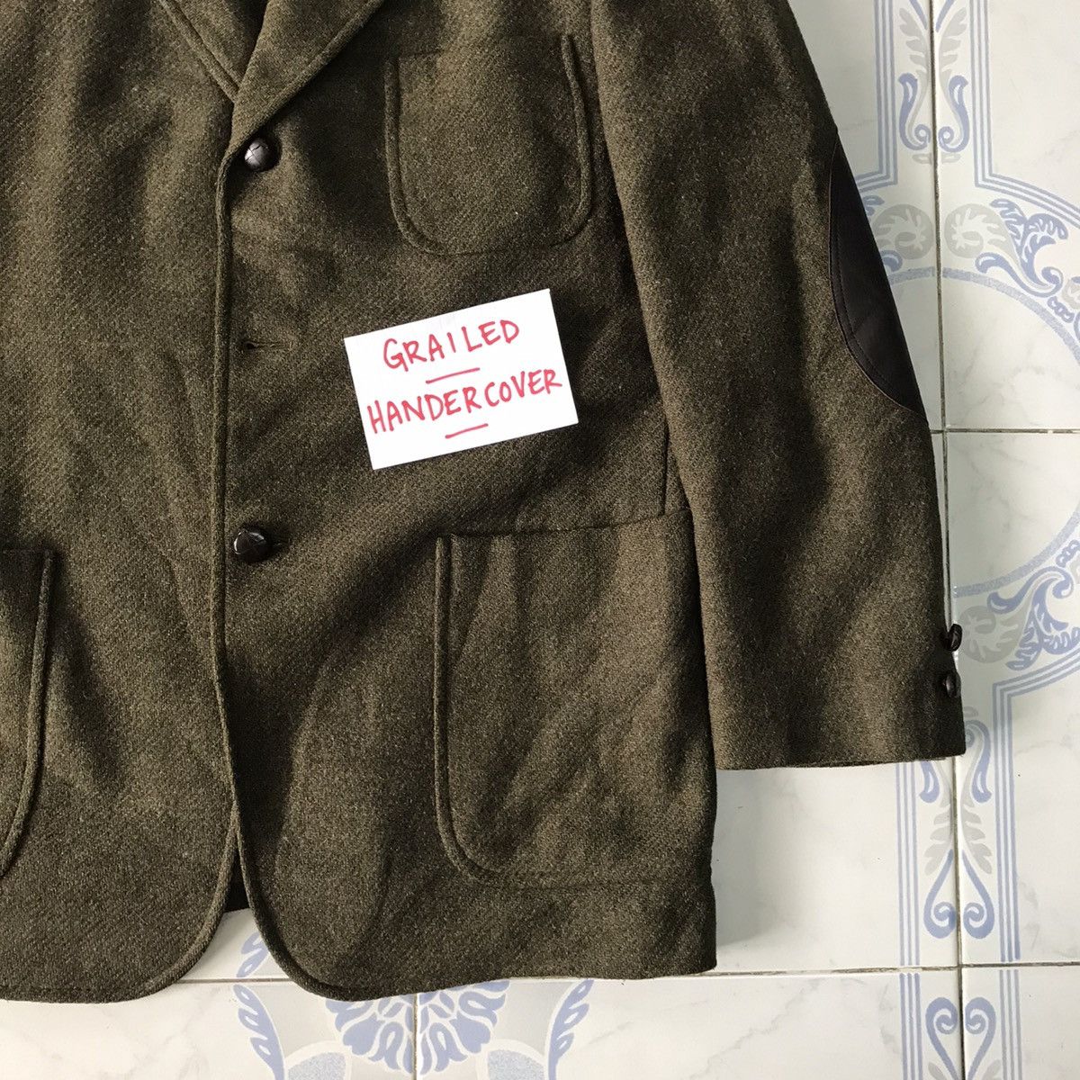 Comme des Garcons VTG HOMME COMME DES GARCONS CDG BLEND WOOL JACKET Size US M / EU 48-50 / 2 - 4 Thumbnail
