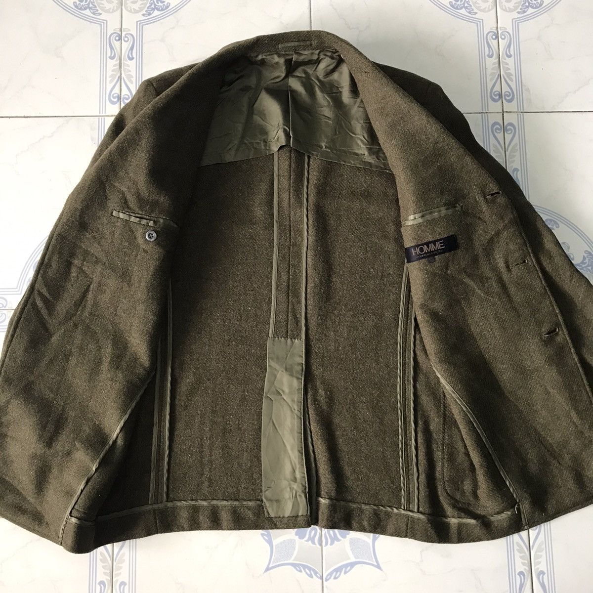 Comme des Garcons VTG HOMME COMME DES GARCONS CDG BLEND WOOL JACKET Size US M / EU 48-50 / 2 - 15 Thumbnail