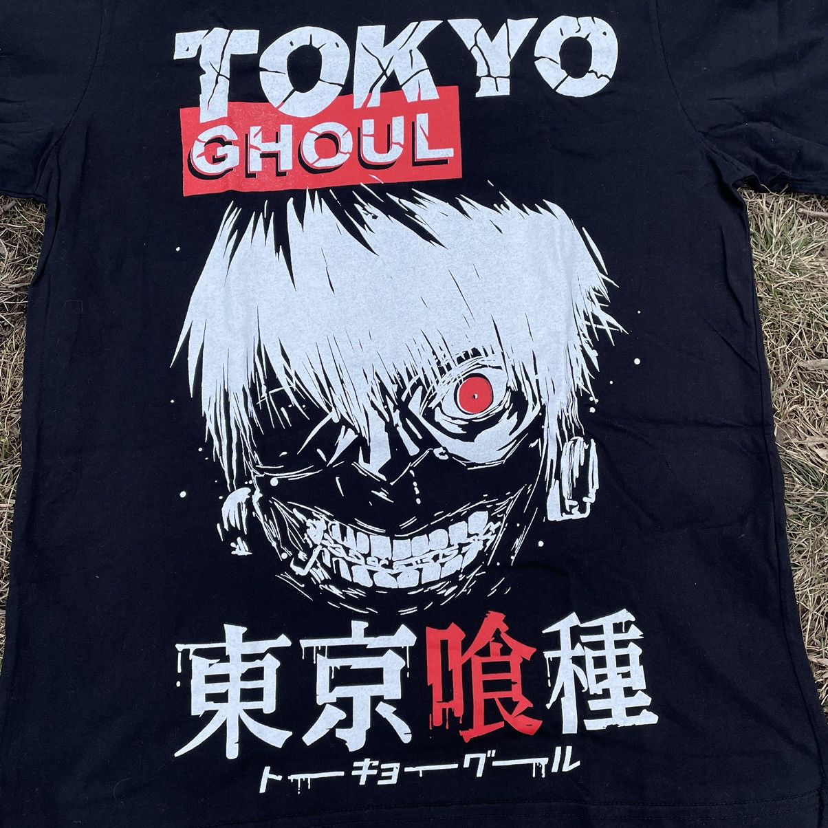 Vintage Vintage Y2K Tokyo Ghoul Graphic Tee Black Horror Anime M Size US M / EU 48-50 / 2 - 4 Thumbnail