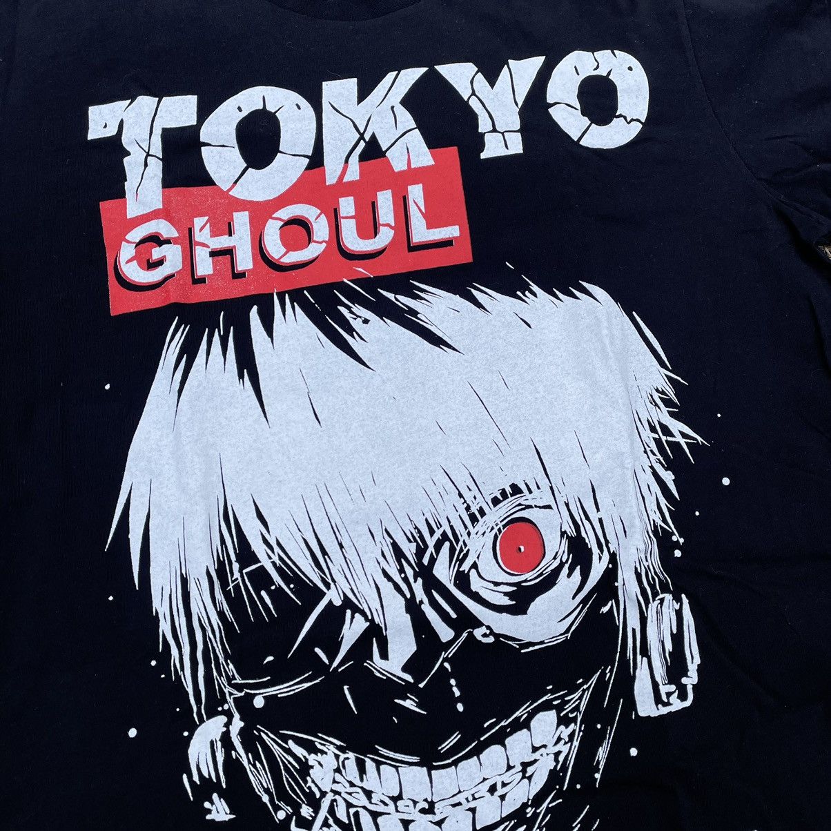 Vintage Vintage Y2K Tokyo Ghoul Graphic Tee Black Horror Anime M Size US M / EU 48-50 / 2 - 5 Thumbnail