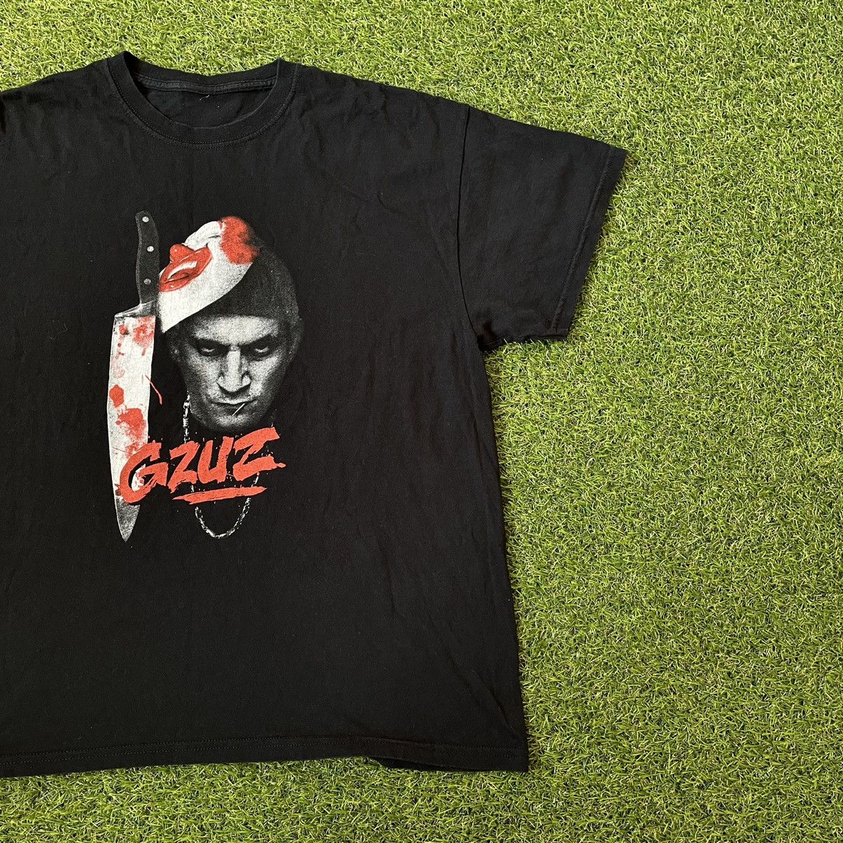 Vintage Vintage Y2K Graphic Tee Skull Vamp Devil Face Punk Worn In L Size US L / EU 52-54 / 3 - 2 Thumbnail