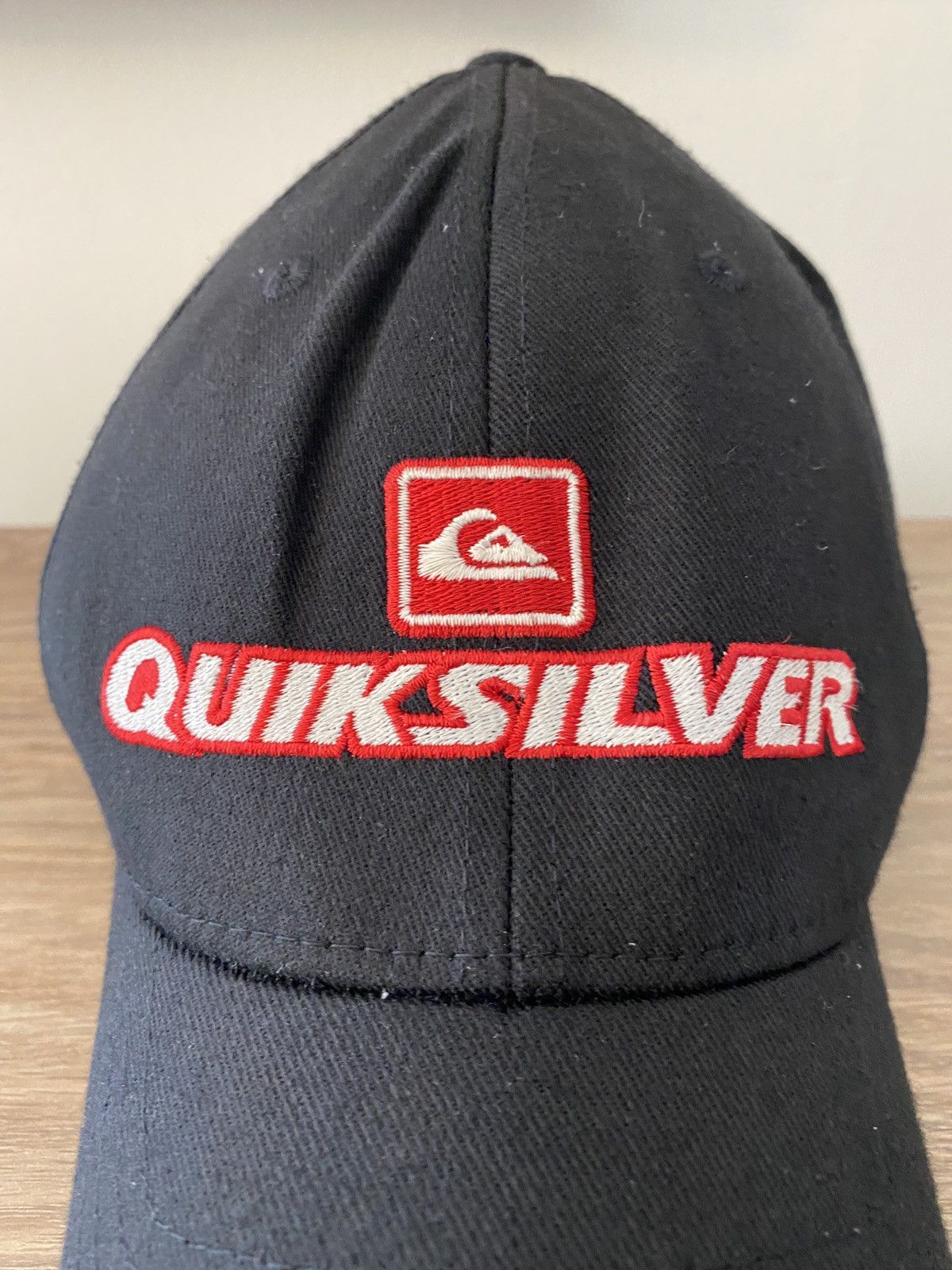 Quiksilver × Vintage Vintage Y2K Quiksilver Fitted Dad Hat Cap Size ONE SIZE - 2 Thumbnail