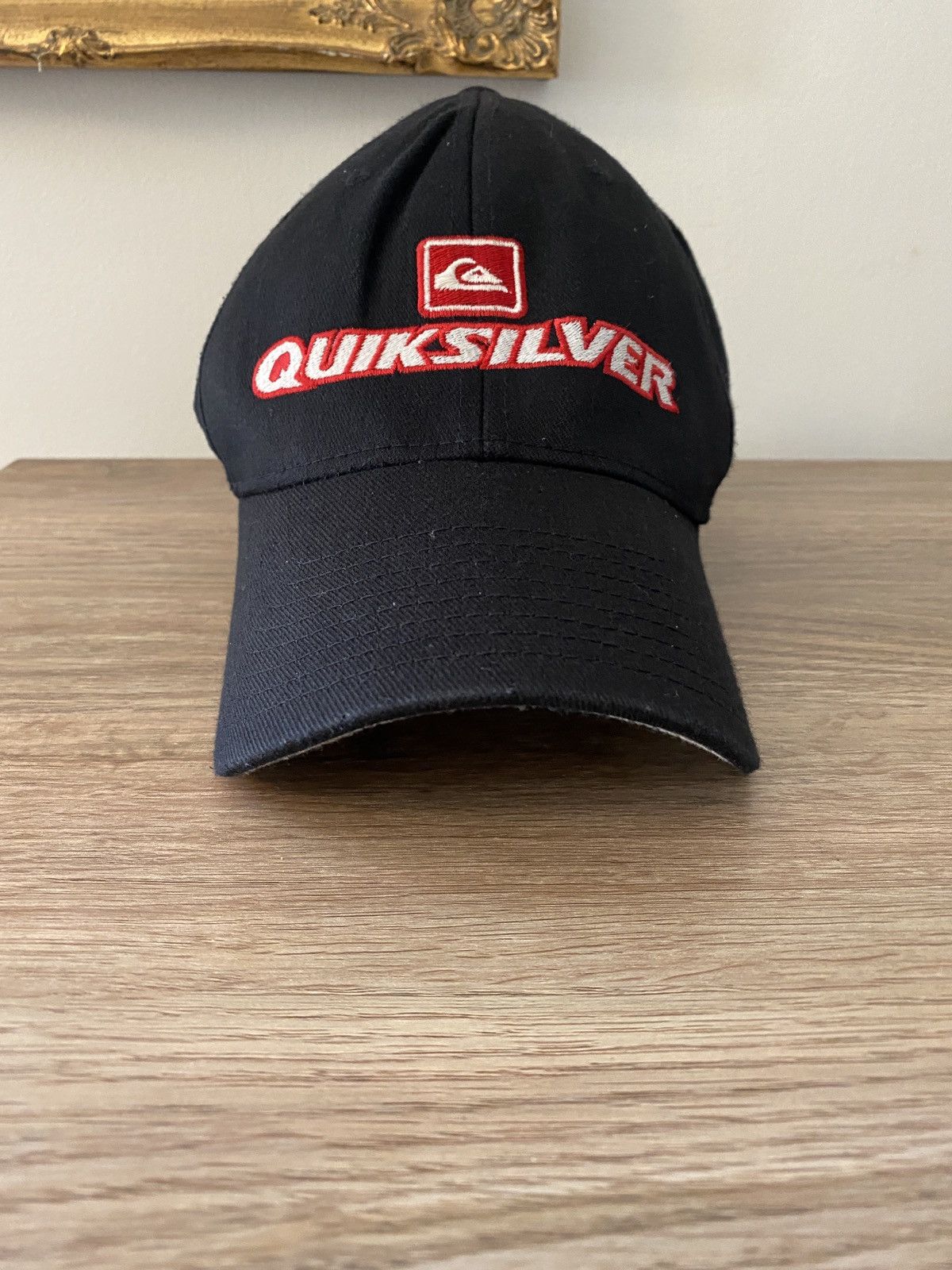 Quiksilver × Vintage Vintage Y2K Quiksilver Fitted Dad Hat Cap Size ONE SIZE - 1 Thumbnail
