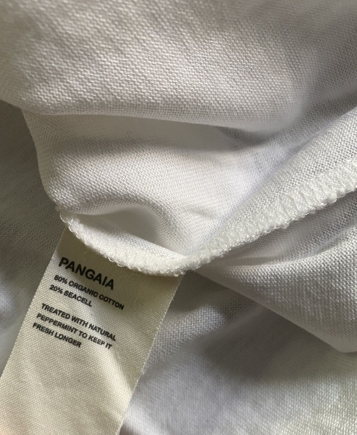 Pangaia Pangaia Organic White Cotton Tee Size US S / EU 44-46 / 1 - 7 Thumbnail