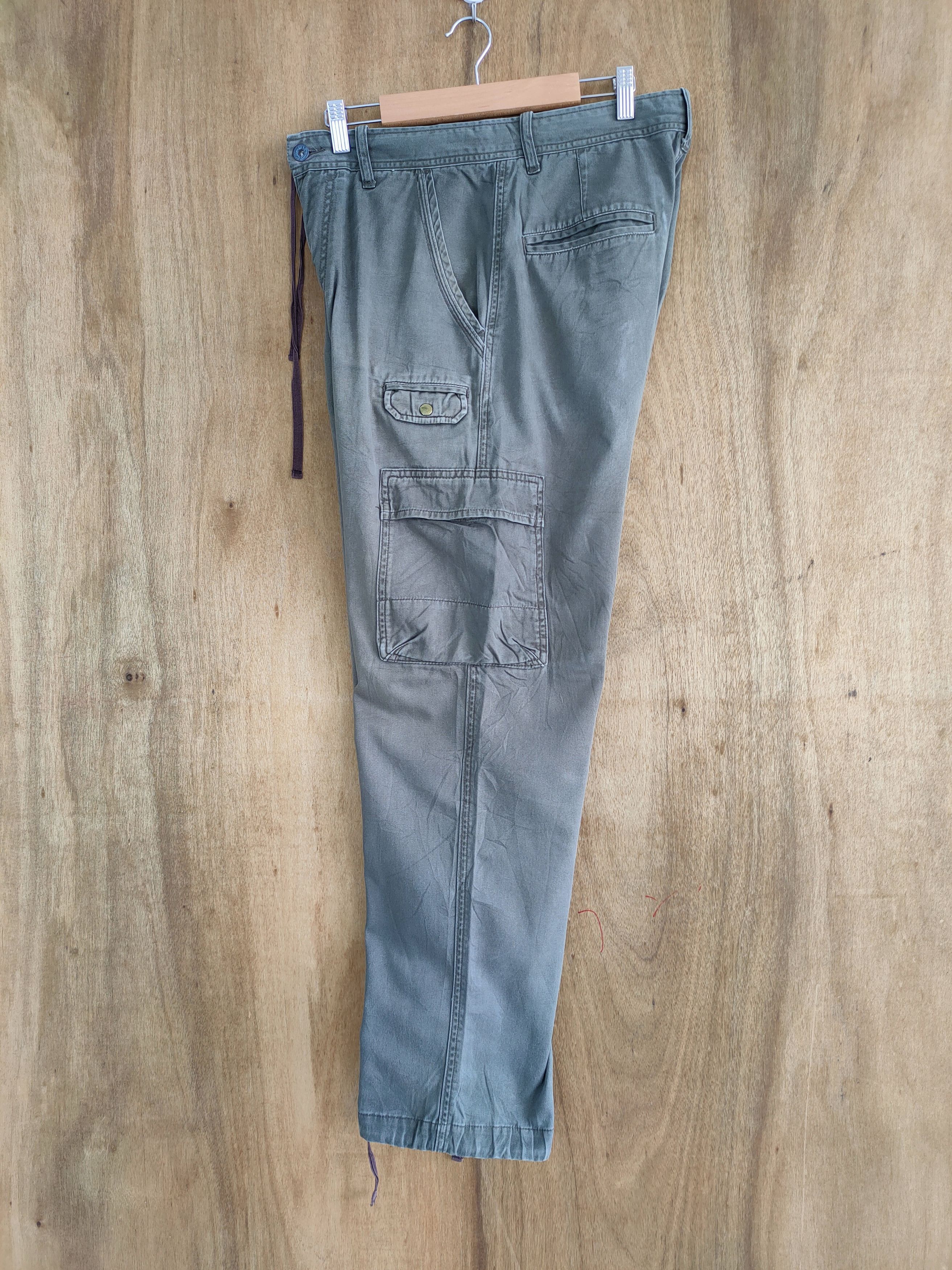 Japanese Brand SUNNY CLOUDS FADED CARGO PANTS Size US 32 / EU 48 - 13 Thumbnail