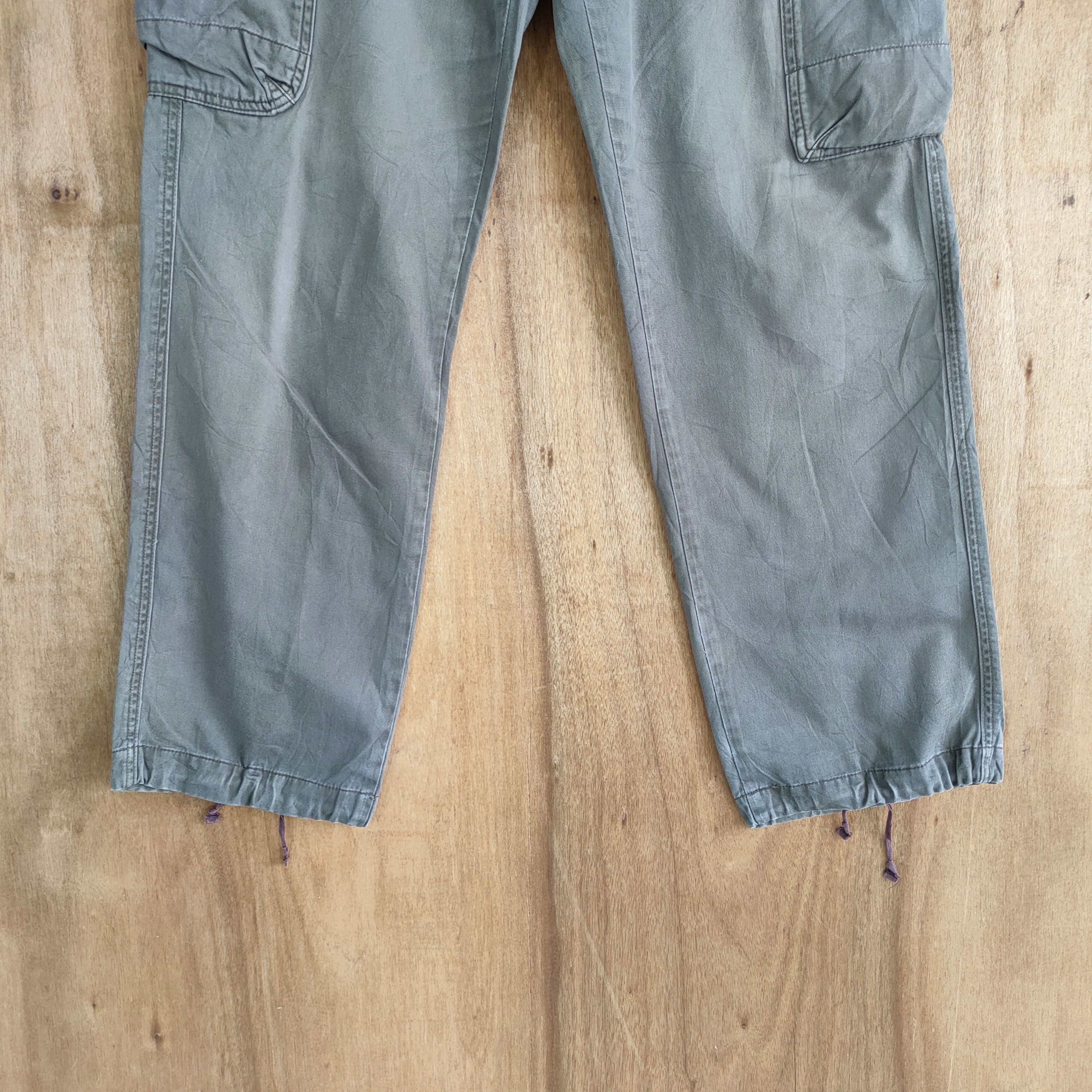 Japanese Brand SUNNY CLOUDS FADED CARGO PANTS Size US 32 / EU 48 - 3 Thumbnail