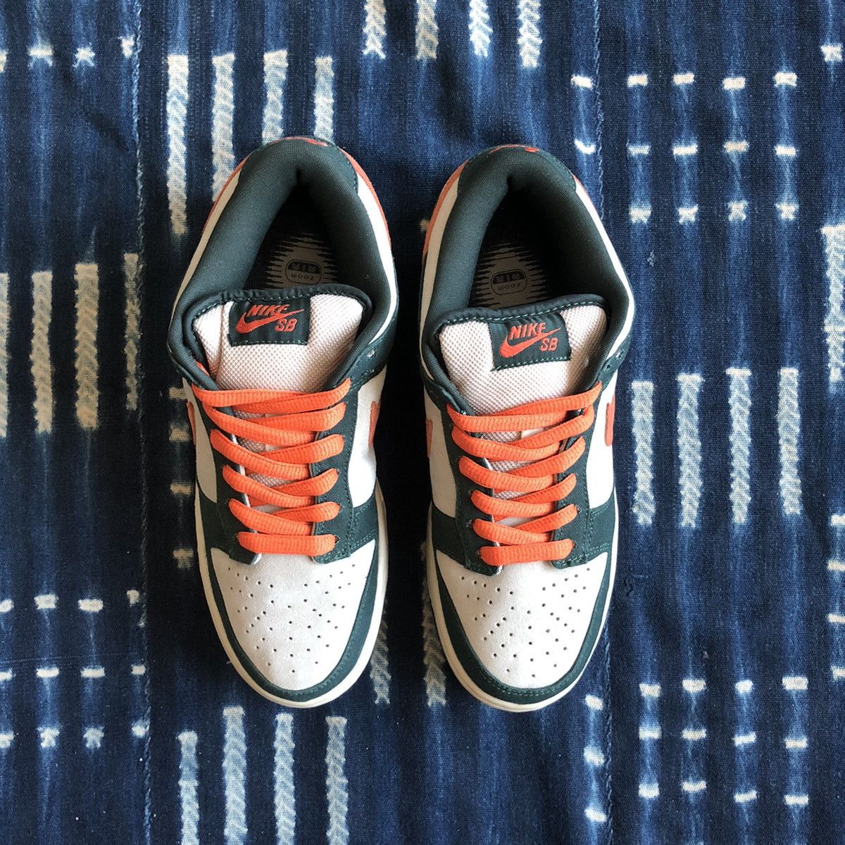 image of Nike Dunk Low Pro Sb Eire 2006 Shoes in Deep Orange, Men's (Size 7.5)