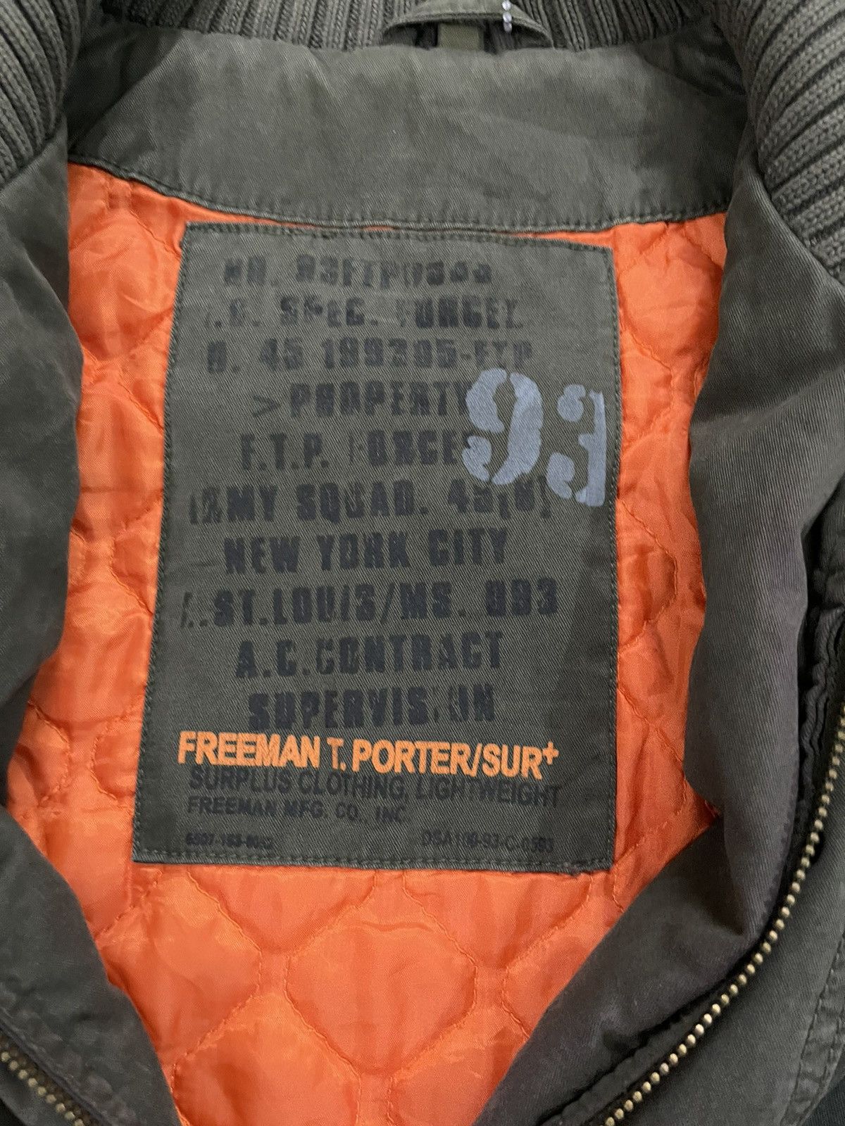 Freeman T. Porter ⚡️⚡️Freeman T. Porter / Surplus Military Lightweight Jacket Size M / US 6-8 / IT 42-44 - 8 Thumbnail