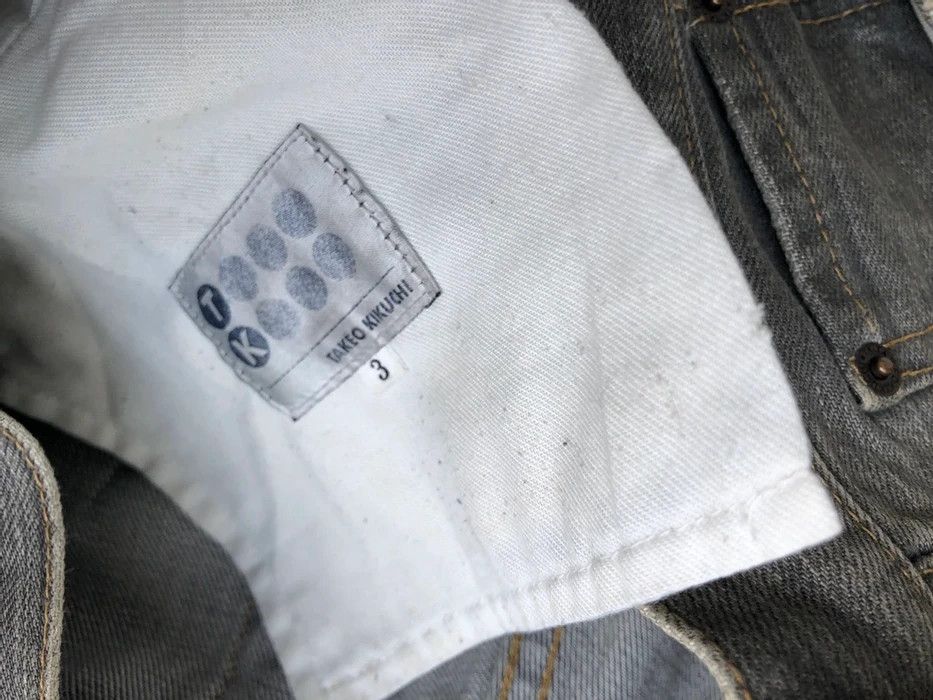 Seditionaries Japanese Brand Takeo Kikuchi Distressed Denim Pant Size US 32 / EU 48 - 8 Thumbnail