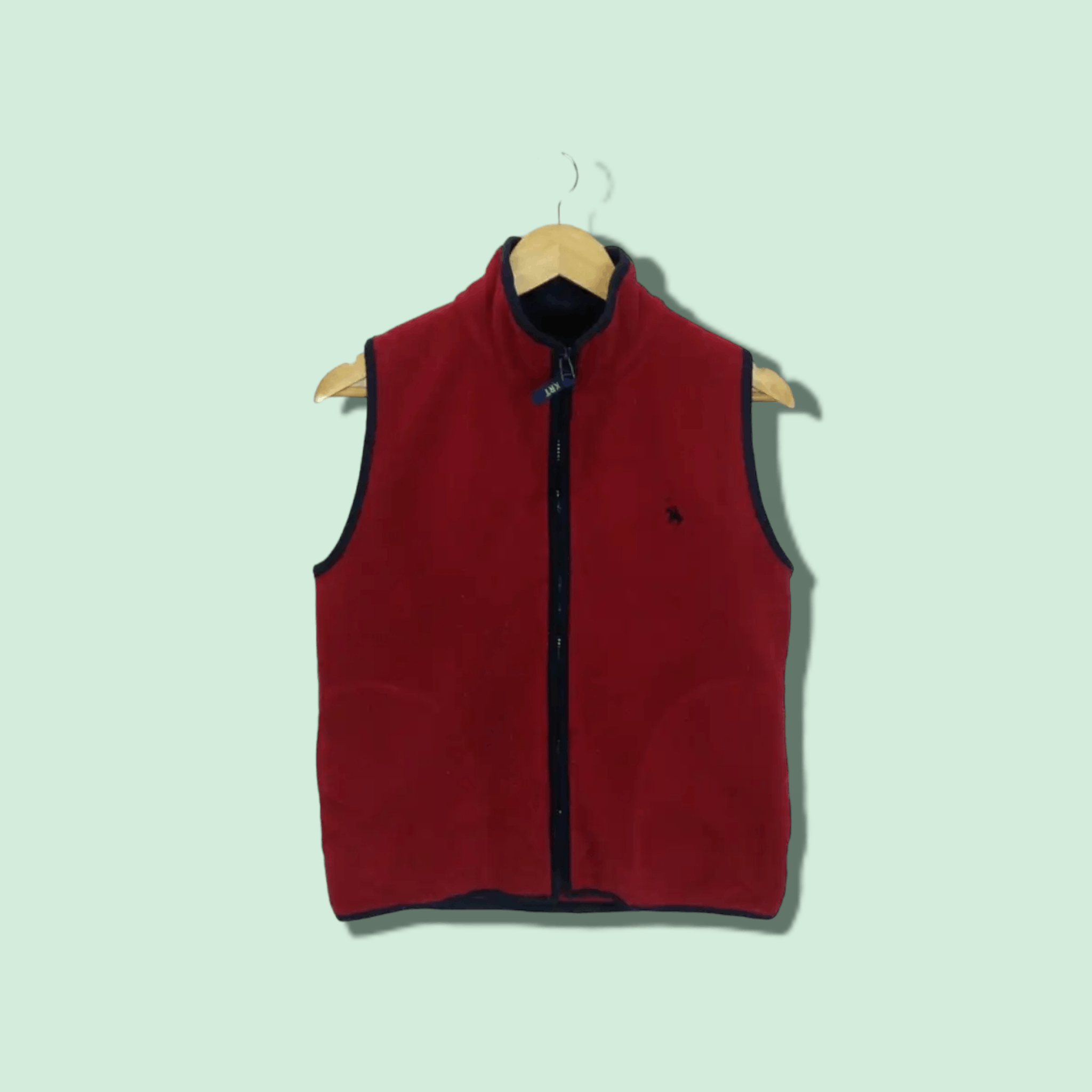 Japanese Brand × Vintage Vintage Knights of Round Table (KRT) Fleece Vest Jacket Size US S / EU 44-46 / 1 - 1 Thumbnail