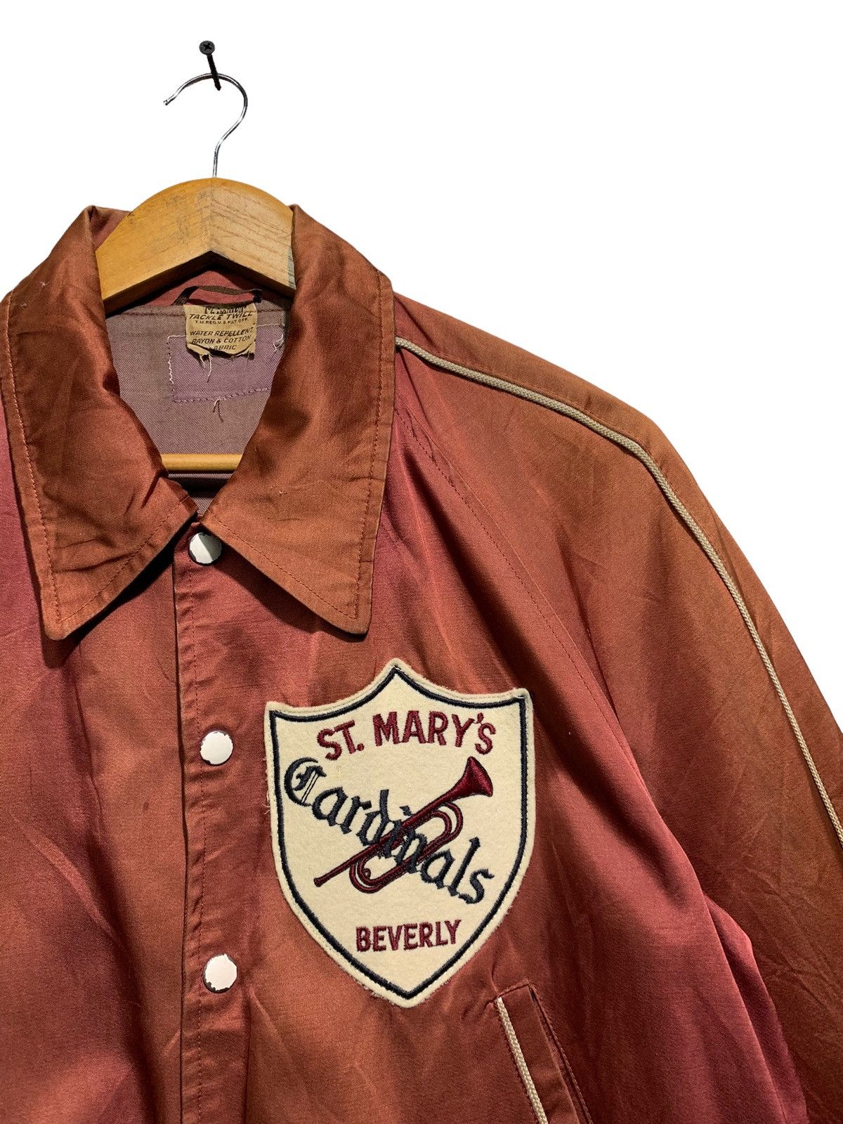 NFL 🔥RARE VTG 60S ST MARY’S CARDINALS TACKLE TWILL JACKET Size US M / EU 48-50 / 2 - 4 Thumbnail
