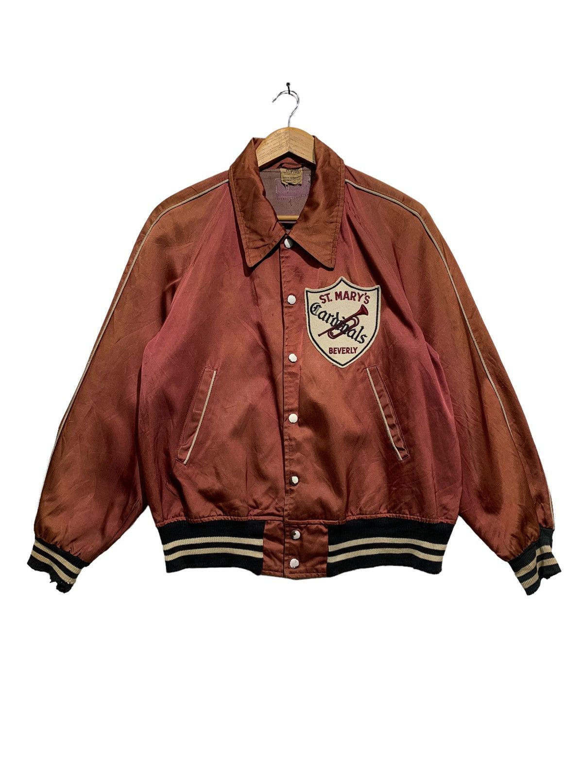 NFL 🔥RARE VTG 60S ST MARY’S CARDINALS TACKLE TWILL JACKET Size US M / EU 48-50 / 2 - 1 Thumbnail