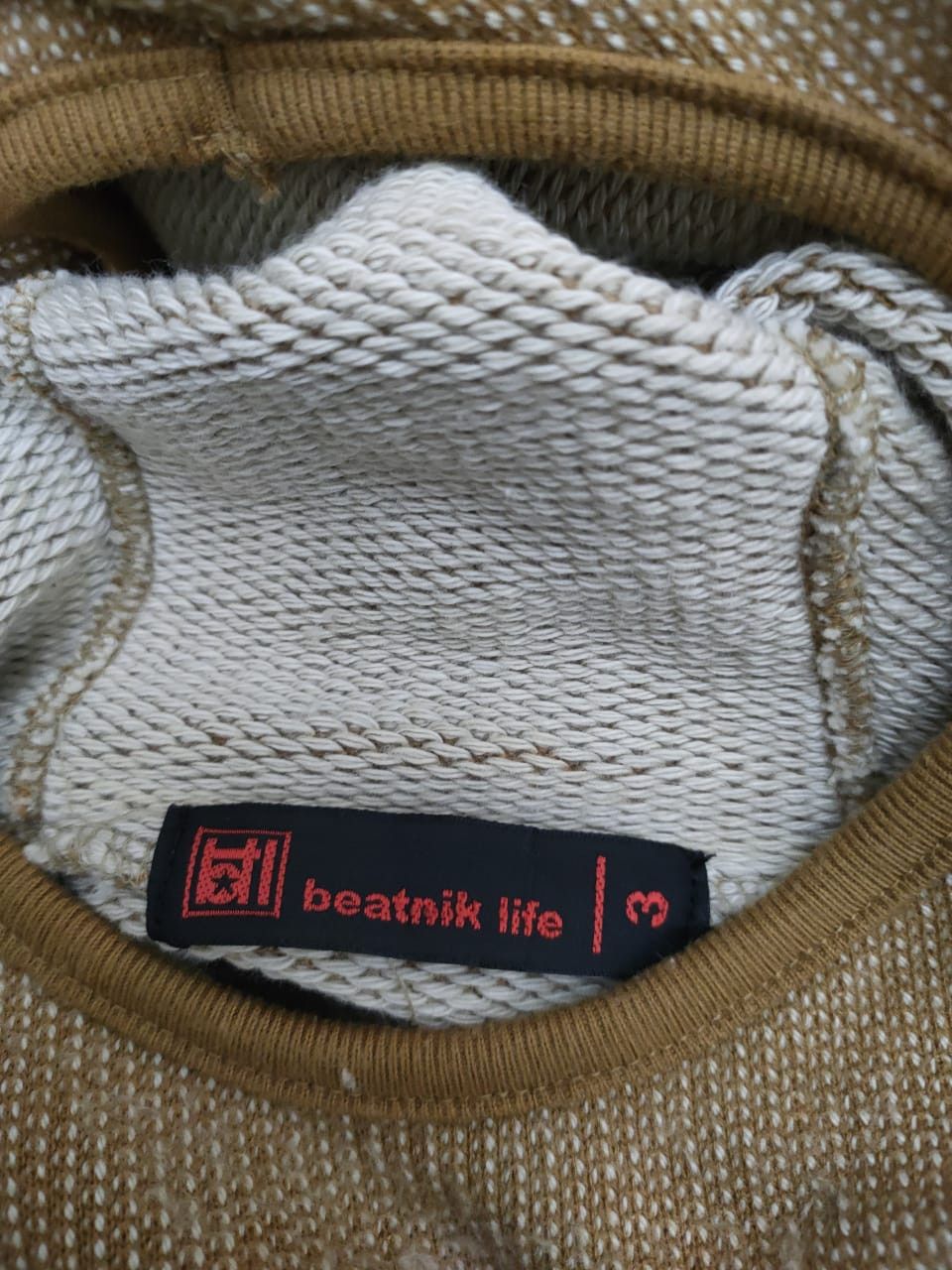 Japanese Brand Japan Beatnik Life Knitted Hoodie Size US M / EU 48-50 / 2 - 3 Thumbnail