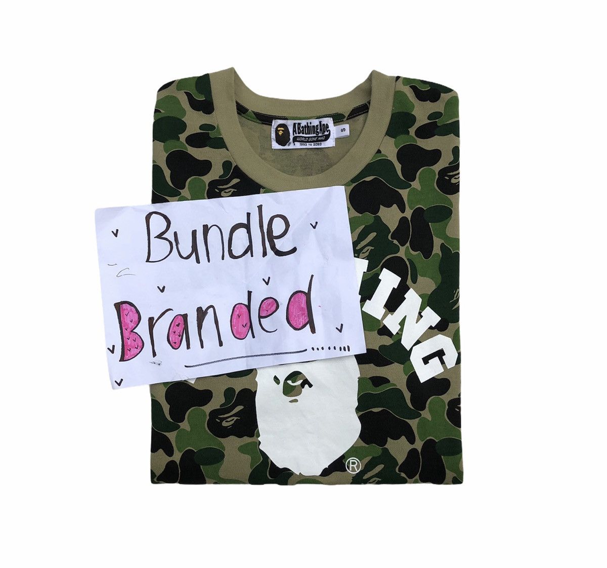 Bape ABC Camo College Tee Size US S / EU 44-46 / 1 - 5 Thumbnail