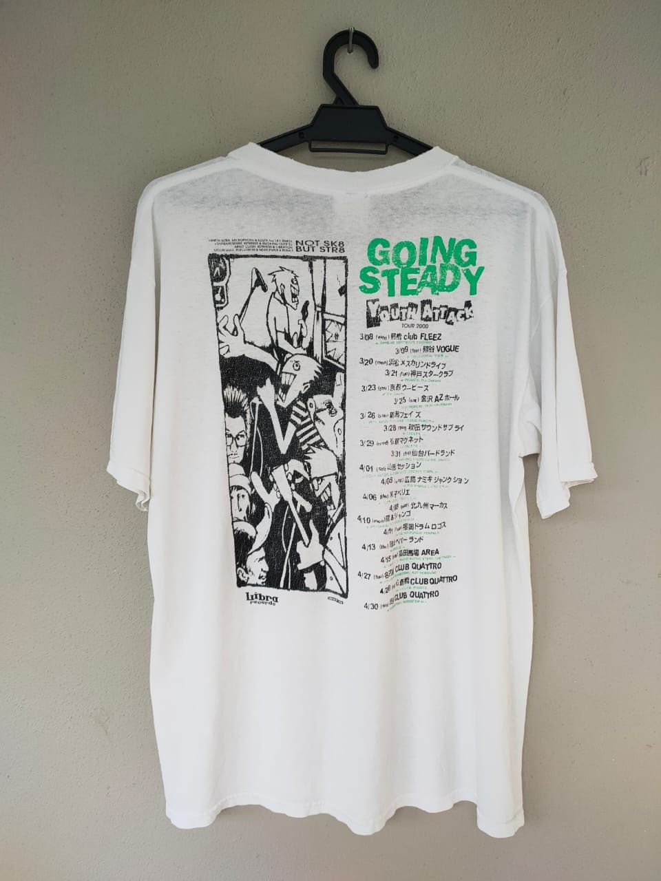 Vintage Japanese Punk Rock Going Steady band T going steady バンドt