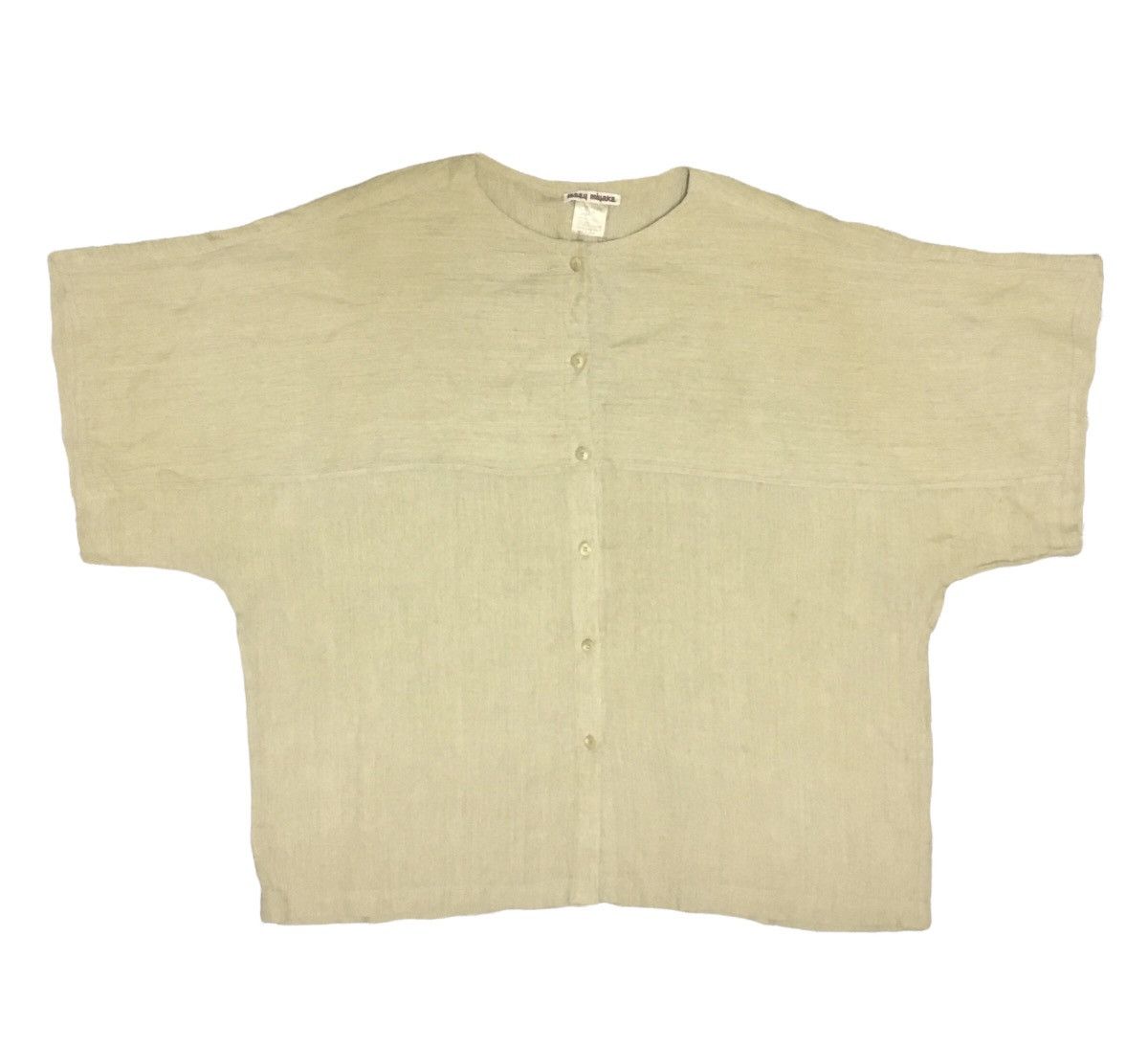 Issey Miyake Vintage 70s Issey Miyake Linen Women Baggy Size M / US 6-8 / IT 42-44 - 1 Thumbnail