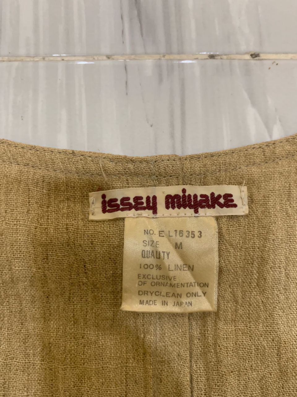 Issey Miyake Vintage 70s Issey Miyake Linen Women Baggy Size M / US 6-8 / IT 42-44 - 7 Thumbnail