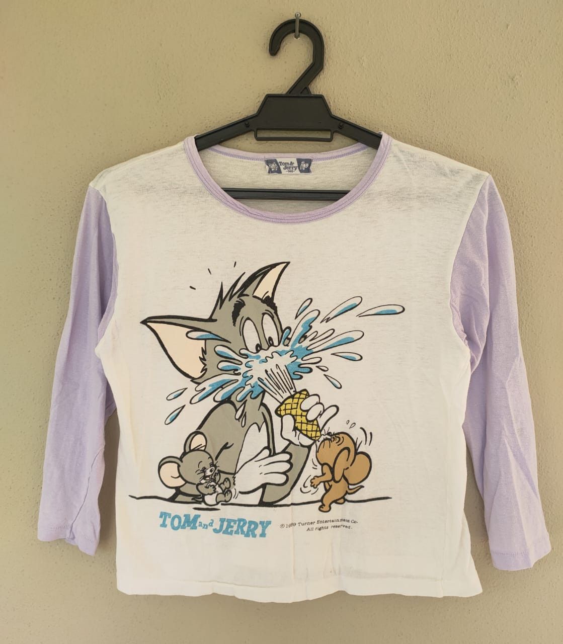 Cartoon Network 80s Tom & Jerry Crop Top Size XS / US 0-2 / IT 36-38 - 1 Thumbnail