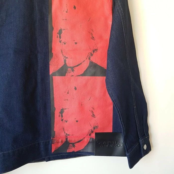 Andy Warhol CALVIN KLEIN x ANDY WARHOL x RAF SIMONS DENIM JACKET Size US XS / EU 42 / 0 - 6 Thumbnail
