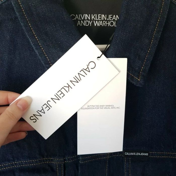 Andy Warhol CALVIN KLEIN x ANDY WARHOL x RAF SIMONS DENIM JACKET Size US XS / EU 42 / 0 - 8 Thumbnail