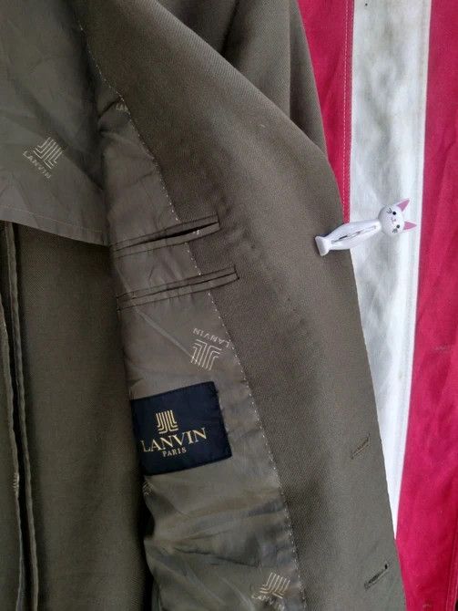 Lanvin VINTAGE LANVIN PARIS BLAZER COAT Size US L / EU 52-54 / 3 - 4 Thumbnail