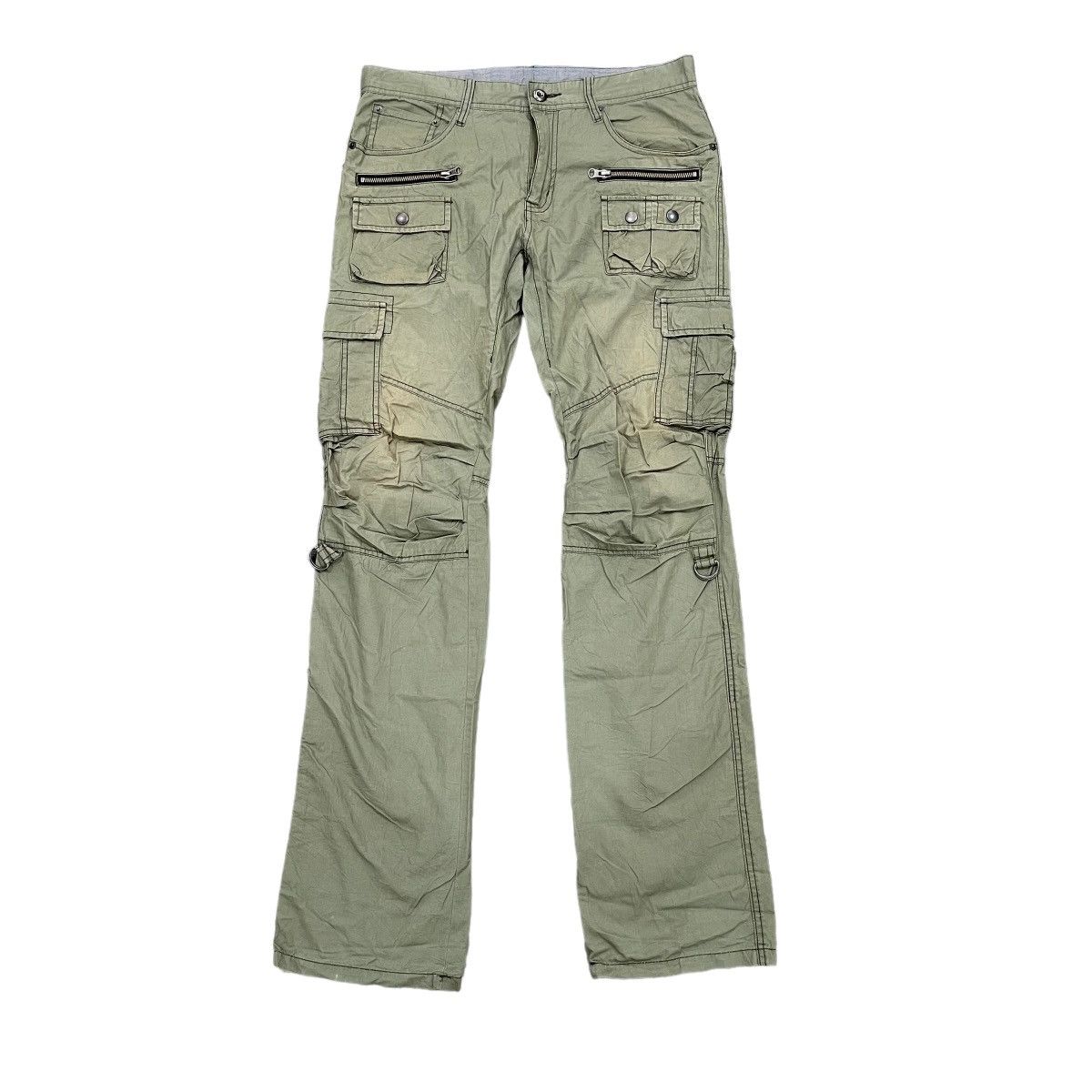 If Six Was Nine Vintage Edge Rupert Cargo Tactical Pants Size US 34 / EU 50 - 2 Thumbnail