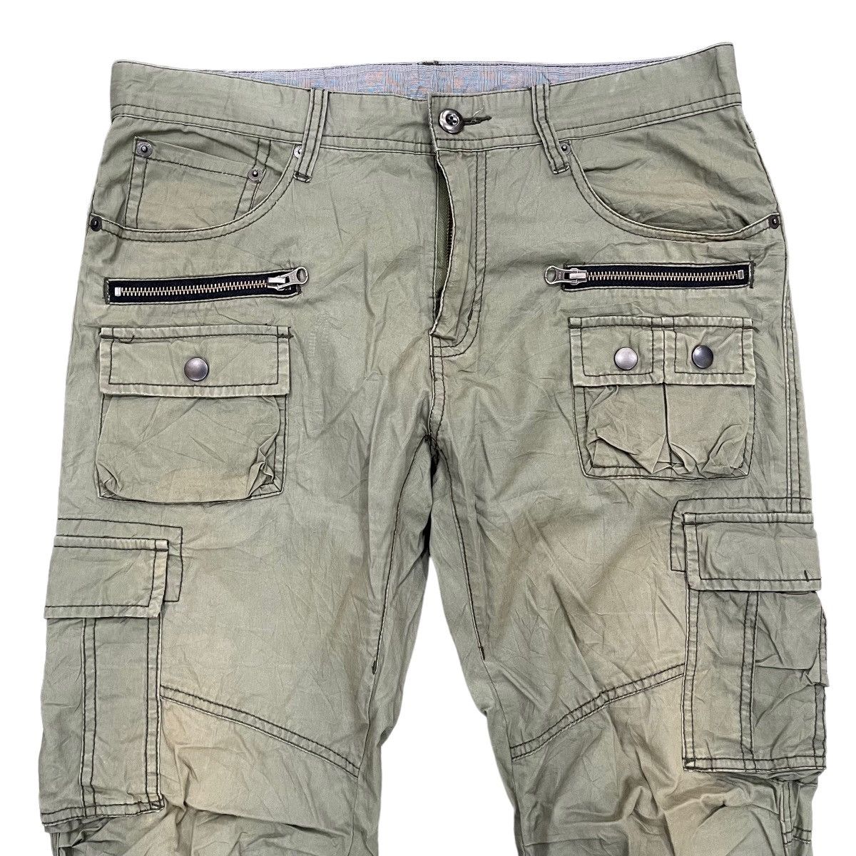If Six Was Nine Vintage Edge Rupert Cargo Tactical Pants Size US 34 / EU 50 - 3 Thumbnail