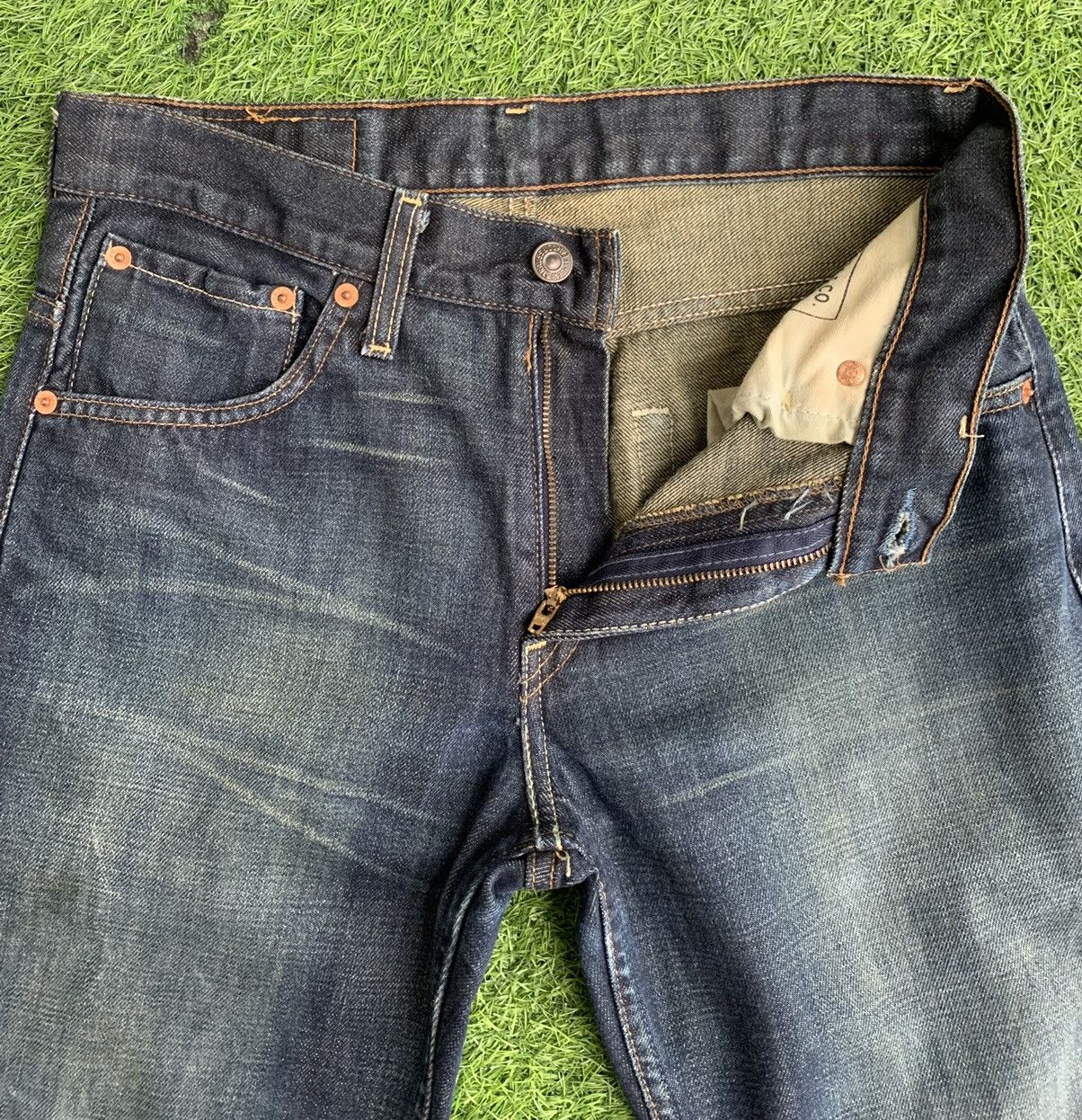 Levi's Vintage Levis 507 Denim Jeans Flared Size US 30 / EU 46 - 19 Thumbnail