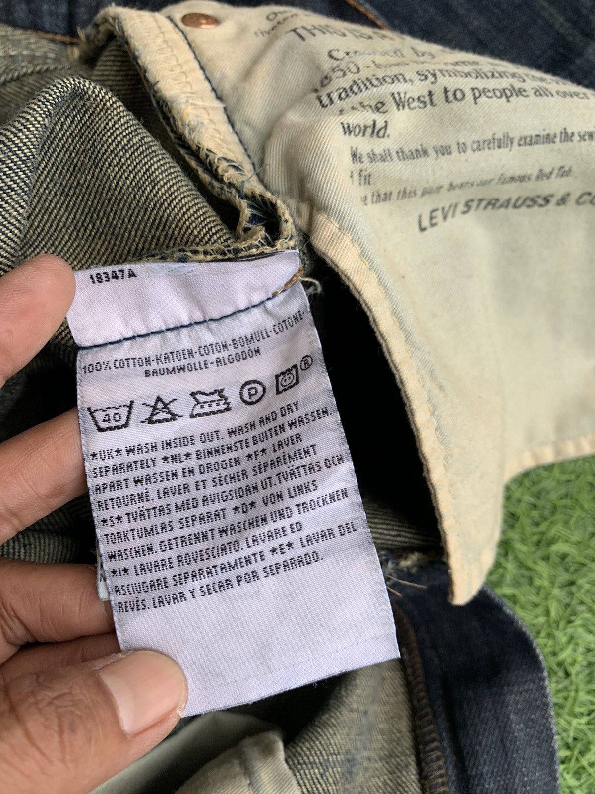 Levi's Vintage Levis 507 Denim Jeans Flared Size US 30 / EU 46 - 12 Thumbnail