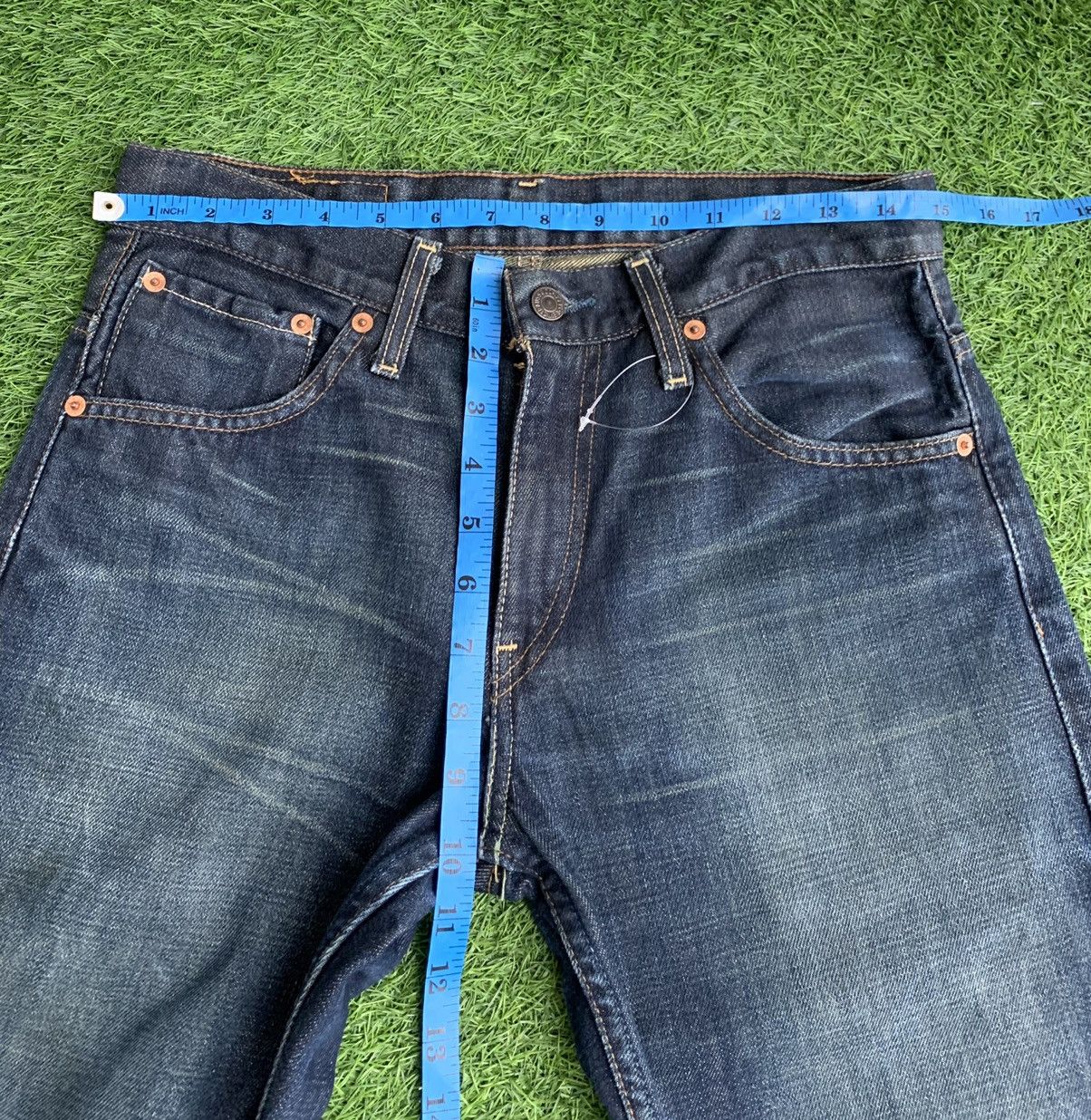 Levi's Vintage Levis 507 Denim Jeans Flared Size US 30 / EU 46 - 15 Thumbnail