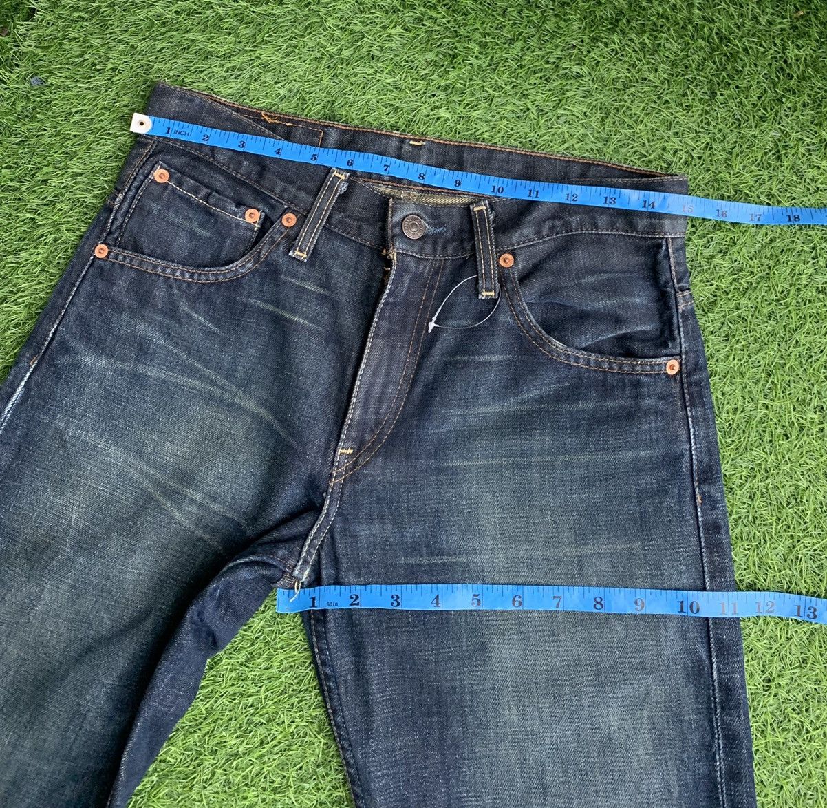 Levi's Vintage Levis 507 Denim Jeans Flared Size US 30 / EU 46 - 13 Thumbnail