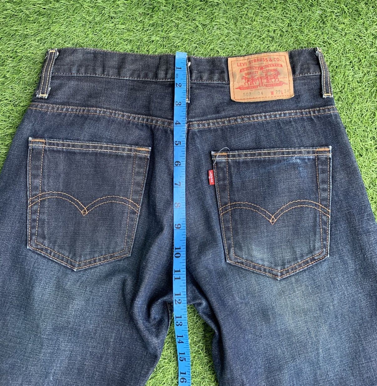 Levi's Vintage Levis 507 Denim Jeans Flared Size US 30 / EU 46 - 16 Thumbnail