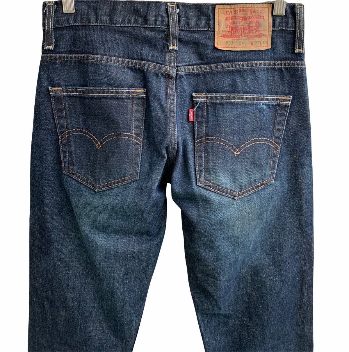 Levi's Vintage Levis 507 Denim Jeans Flared Size US 30 / EU 46 - 3 Thumbnail