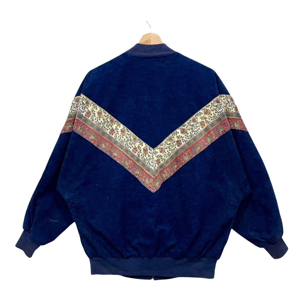 Cowboy Equipment ‼️RARE‼️Vintage!! American Native Navajo Velvet Jacket Size US L / EU 52-54 / 3 - 3 Thumbnail