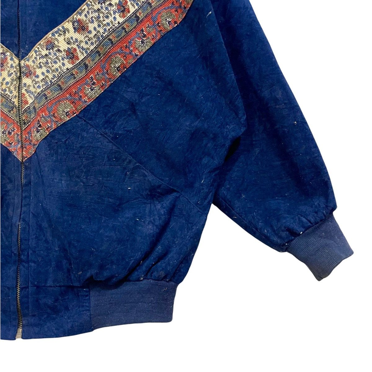 Cowboy Equipment ‼️RARE‼️Vintage!! American Native Navajo Velvet Jacket Size US L / EU 52-54 / 3 - 5 Thumbnail