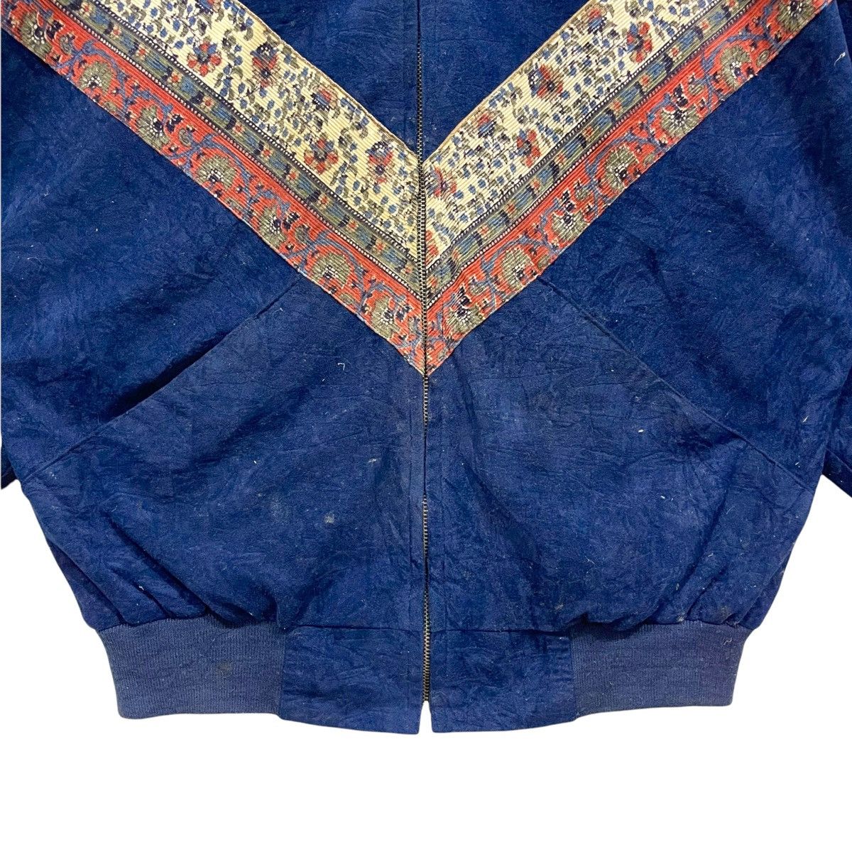 Cowboy Equipment ‼️RARE‼️Vintage!! American Native Navajo Velvet Jacket Size US L / EU 52-54 / 3 - 6 Thumbnail