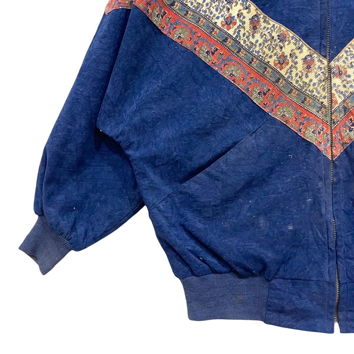 Cowboy Equipment ‼️RARE‼️Vintage!! American Native Navajo Velvet Jacket Size US L / EU 52-54 / 3 - 4 Thumbnail