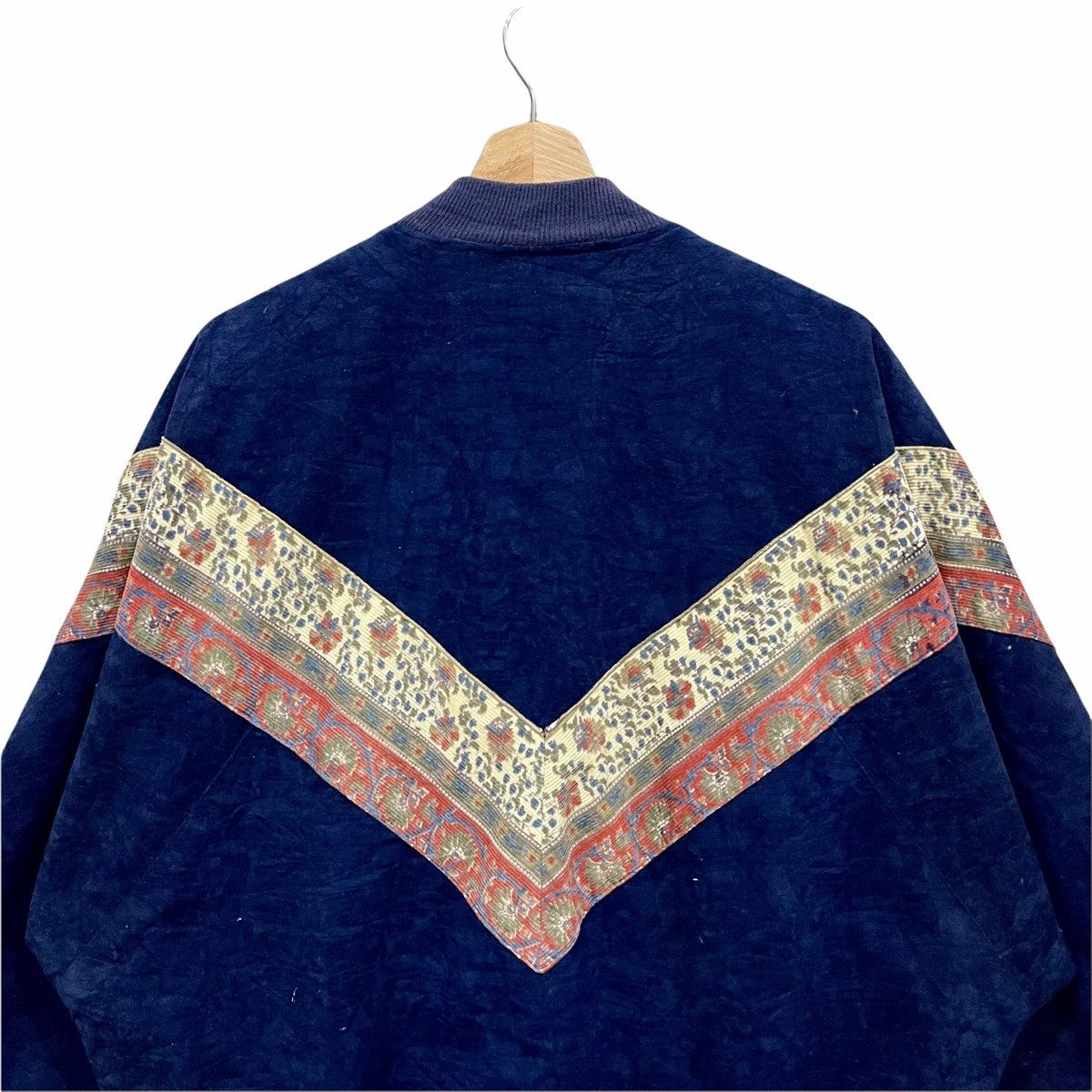 Cowboy Equipment ‼️RARE‼️Vintage!! American Native Navajo Velvet Jacket Size US L / EU 52-54 / 3 - 10 Thumbnail