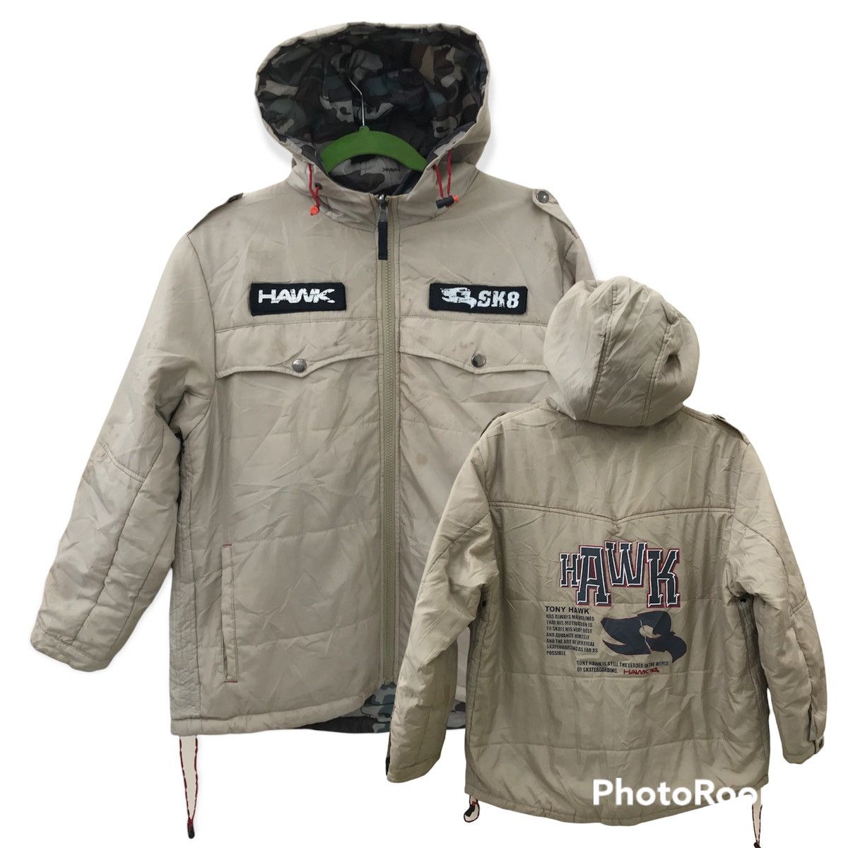 Tony Hawk Tony Hawk SK8 Reversible Puffer Jacket Size US M / EU 48-50 / 2 - 1 Thumbnail