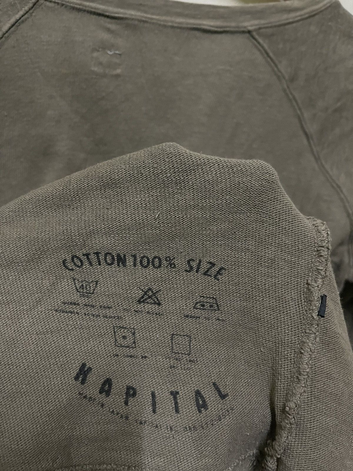 Japanese Brand Kapital long sleeve tshirt single pocket Size US S / EU 44-46 / 1 - 8 Thumbnail