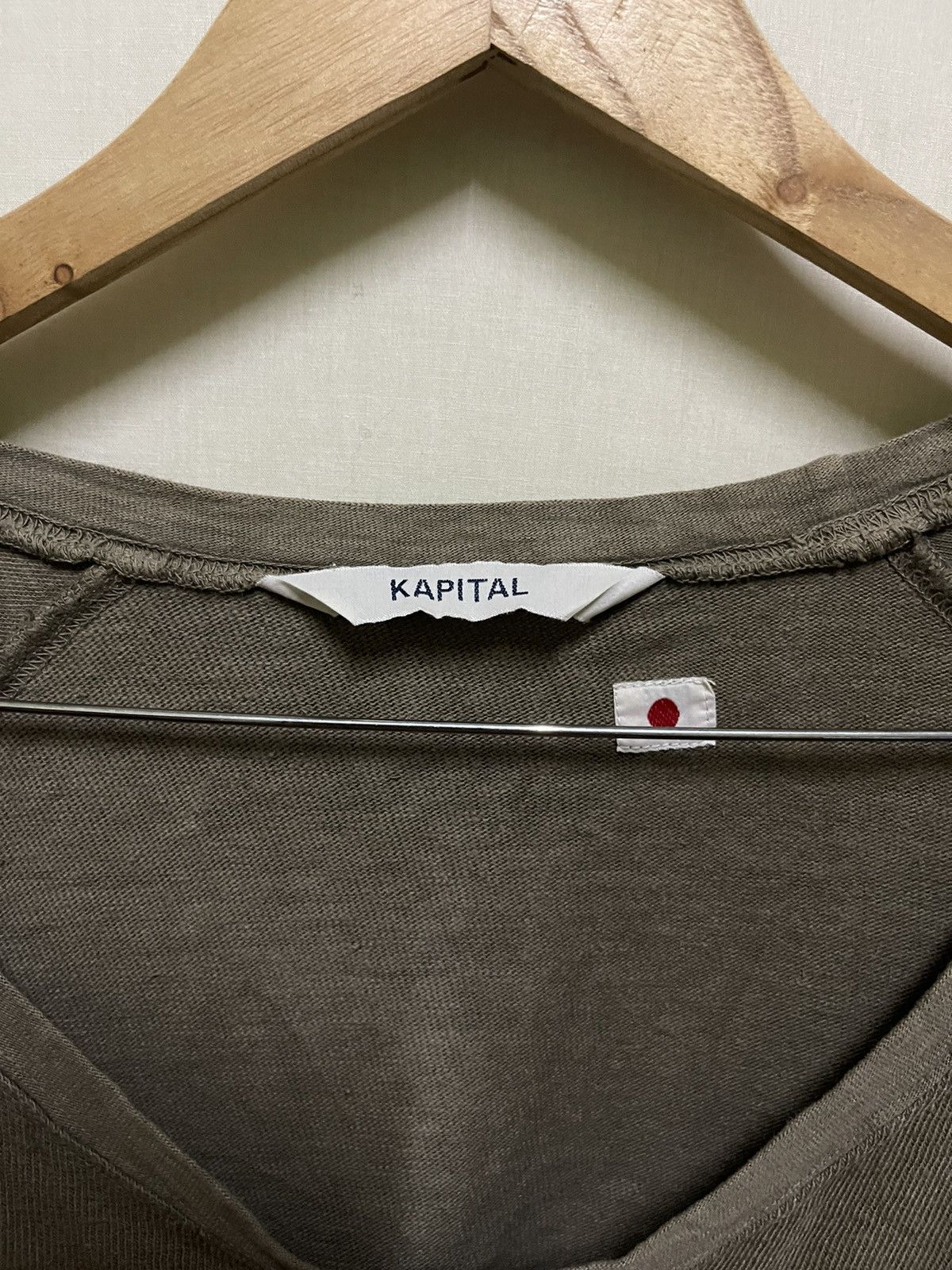 Japanese Brand Kapital long sleeve tshirt single pocket Size US S / EU 44-46 / 1 - 6 Thumbnail