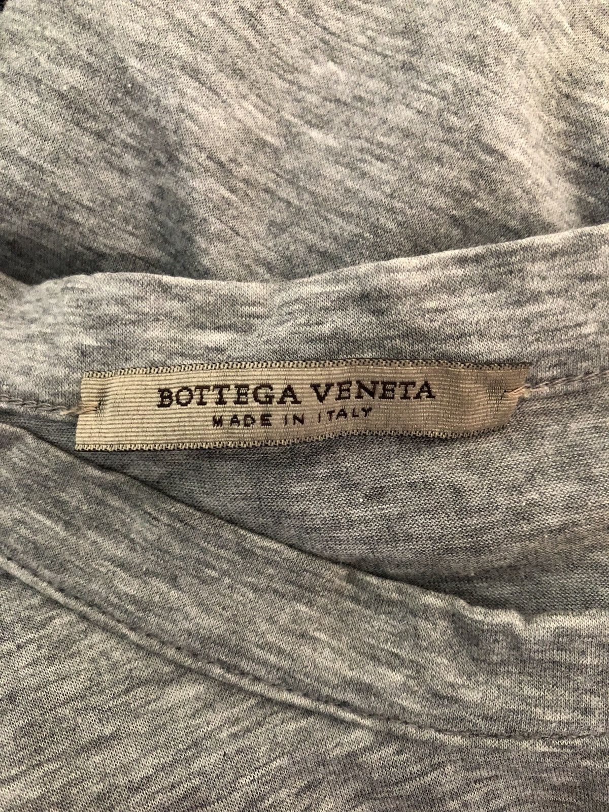 Bottega Veneta × Vintage Vintage Bottega Veneta Made in Italy Abstract Grey tee Size US S / EU 44-46 / 1 - 9 Thumbnail