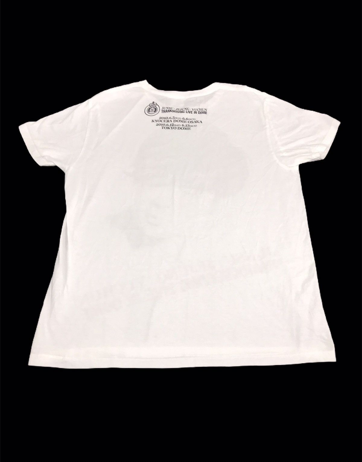 Band Tees JYJ Junsu Jejung Yuchun Thanksgiving Live Tokyo Dome Kpop Size M / US 6-8 / IT 42-44 - 6 Thumbnail