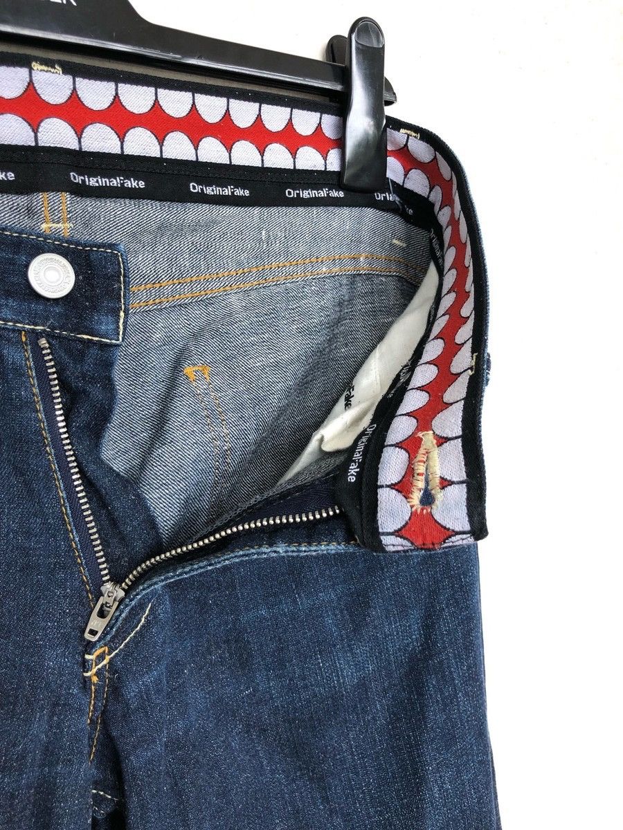 Kaws GRAIL🔥SS10 Original Fake Kaws ™️ Selvaged Denim Size US 30 / EU 46 - 11 Thumbnail