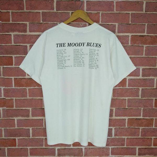 Vintage 1998 The Moody Blues Music Band Tour T-Shirt Mens Size XL