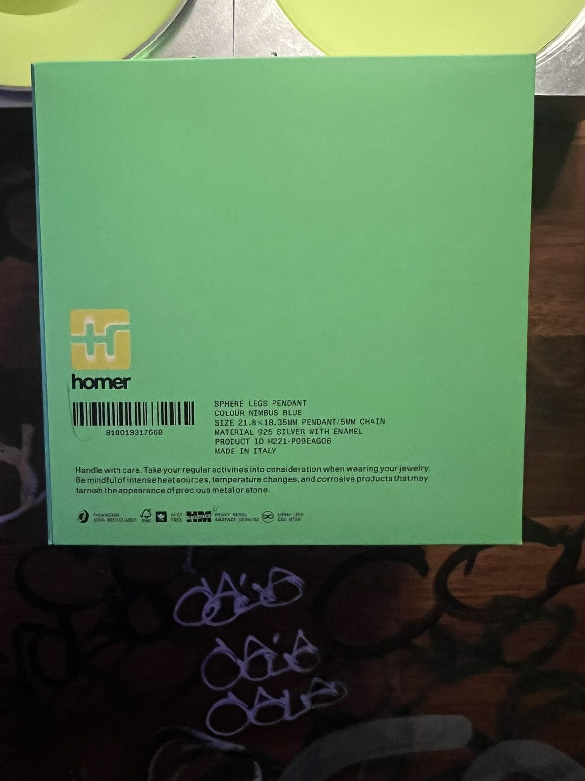Frank Ocean × Homer Homer Sphere Legs Pendant | Grailed Frank Ocean × Homer Homer Sphere Legs Pendant | Grailed