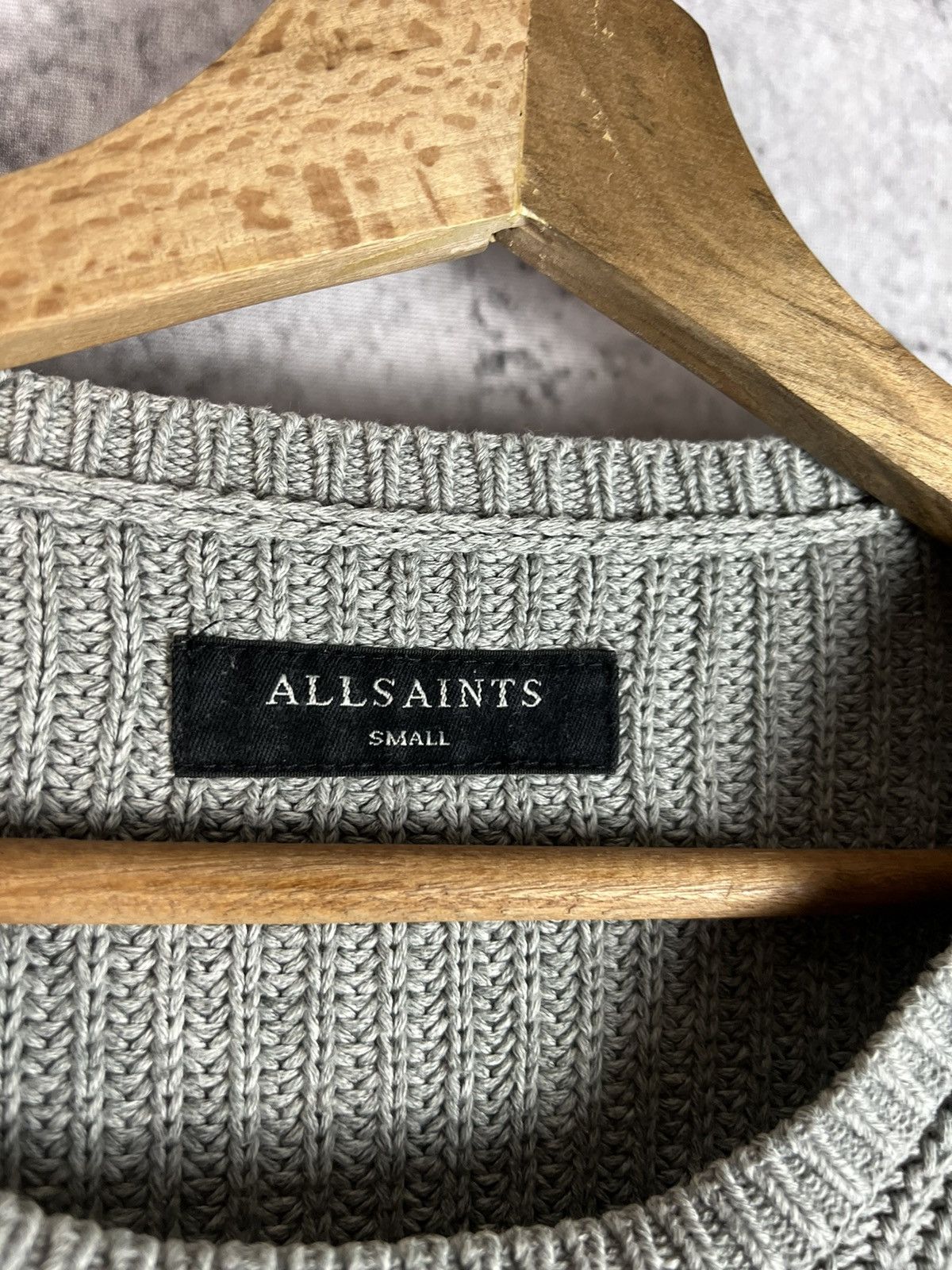 Allsaints Allsaints grey Avant garde sweater Size US S / EU 44-46 / 1 - 3 Thumbnail