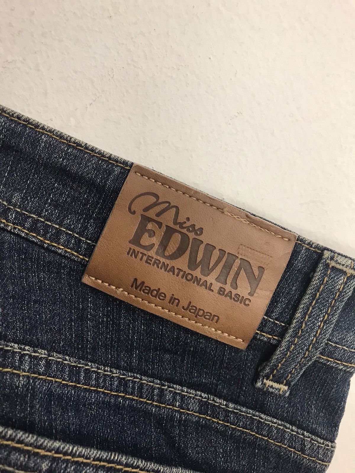 Japanese Brand × Vintage Vintage Miss Edwin Japanese Brand Denim Jeans Straight Cut Size 30" / US 8 / IT 44 - 5 Thumbnail