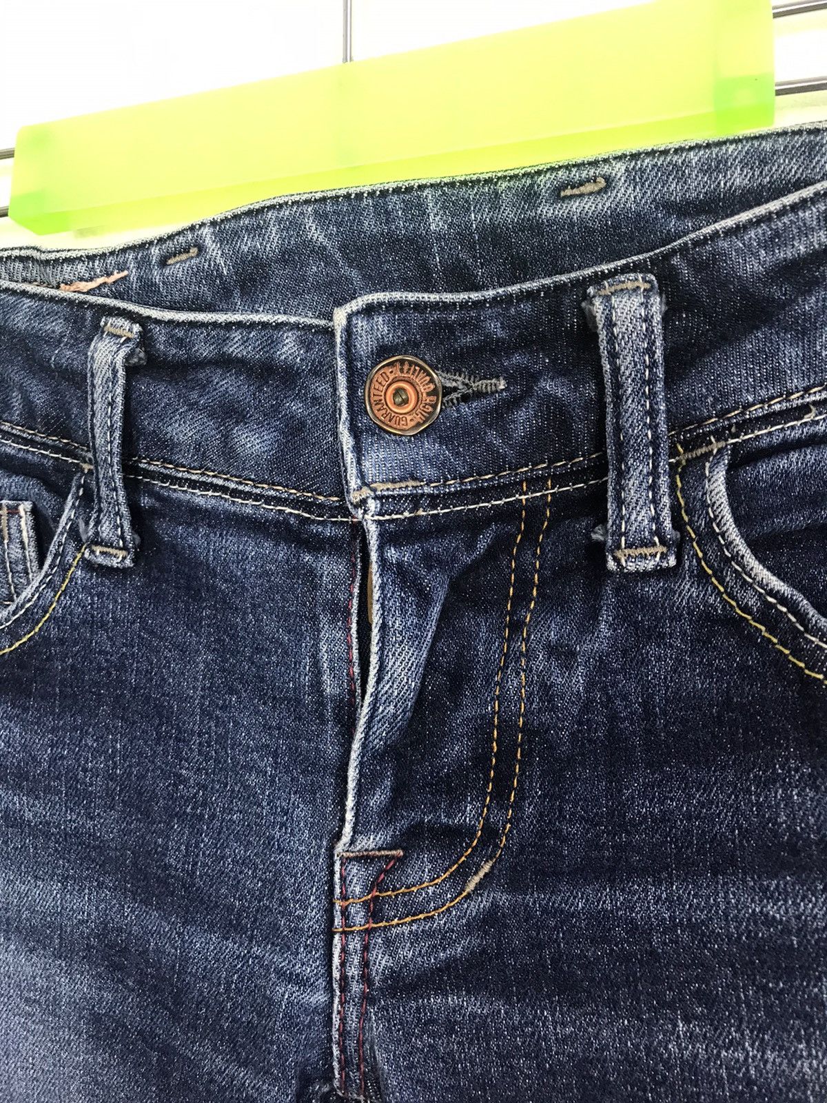 Johnbull × Vintage Vtg Johnbull Japanese Brand Denim Jean Indigo Skinny Fit Size US 28 / EU 44 - 3 Thumbnail