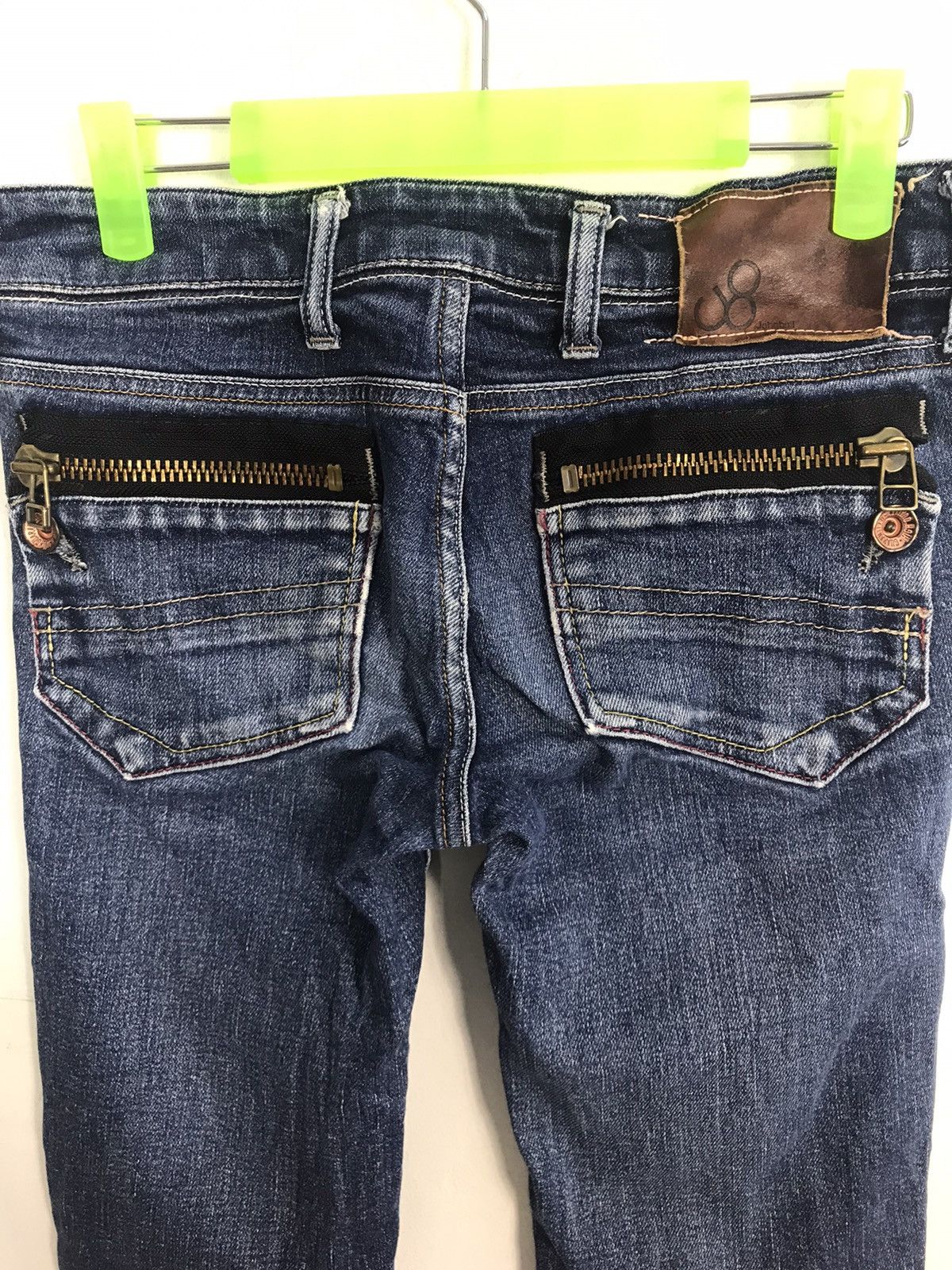 Johnbull × Vintage Vtg Johnbull Japanese Brand Denim Jean Indigo Skinny Fit Size US 28 / EU 44 - 4 Thumbnail